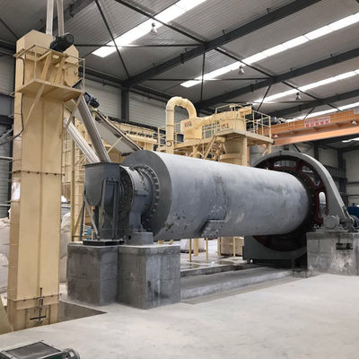 Molino de bolas para 325 malla Línea de producción de polvo de cuarzo de silicio máquina de hacer polvo de cuarzo blanco