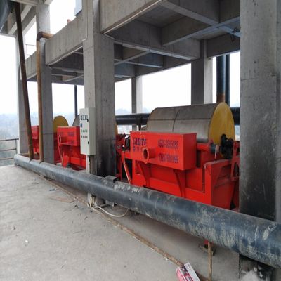 Maquinaria de minería Oro negro manganeso hierro cobre mineral tipo húmedo tambor separador magnético 350 kg