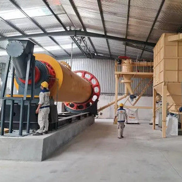 1.5 Ahorro energético del molino combinado 100TPD Molino de bolas de piedra caliza para equipos de minería de mineral de hierro