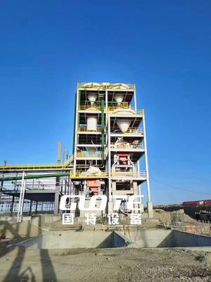 Minería de energía WHIMS Separador magnético de anillo vertical con una concentración de lodo del 10 al 30%