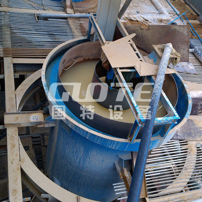 500 KG Hidrosador vibratorio húmedo Clasificador de arena de pantalla Tipo circular