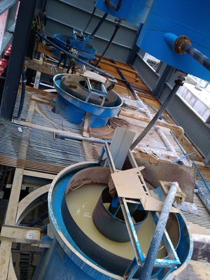 500 KG Hidrosador vibratorio húmedo Clasificador de arena de pantalla Tipo circular
