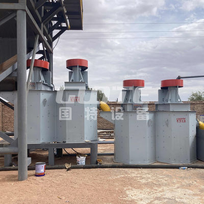 Planta de lavado de arena de cuarzo con limpiador de desgaste mínimo y capacidad de 5-40 t/h
