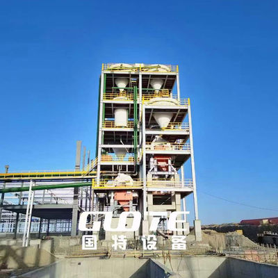 Línea de producción de arena de silicio de alto rendimiento y planta de lavado de arena de Frac