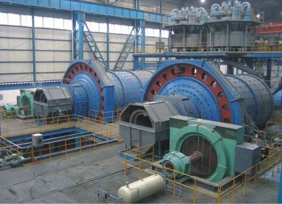 1.5-3m Diámetro del anillo Dia1500X4500 Equipo de molino de bolas/planta para la producción por empresa