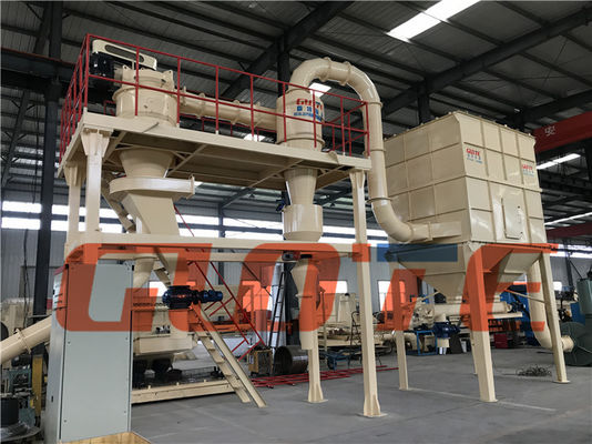 Molino de clasificación de aire de polvo súper fino de 220V/380V de tensión con capacidad de carga de 2750 KG