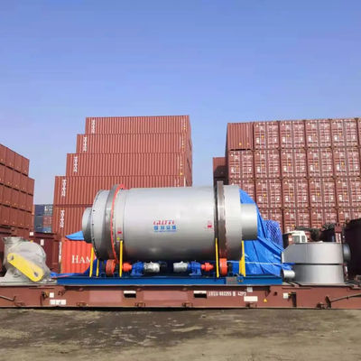 Secador industrial de tres tambores para secado automático de barro de arena a gran escala