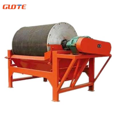1200-5000 Gauss Seco separador magnético rotativo permanente tambor polea para transportador de cinta