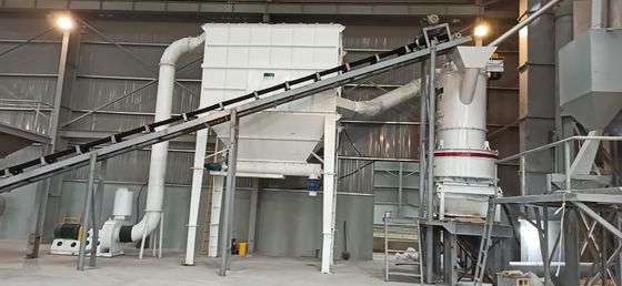 Planta de molienda de polvo de silicio controlada por PLC para componentes y materiales centrales