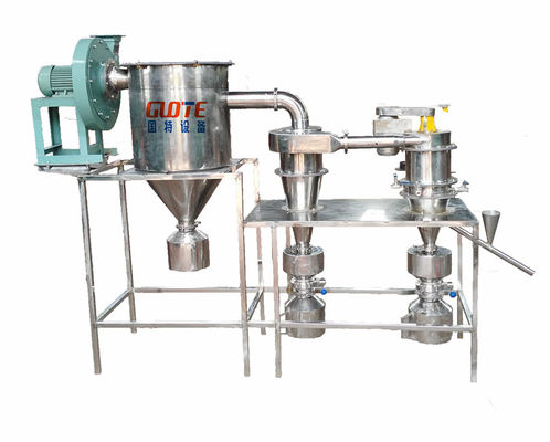 Máquina de separación de aire de polvo mineral y larga duración Turbo clasificador con 1