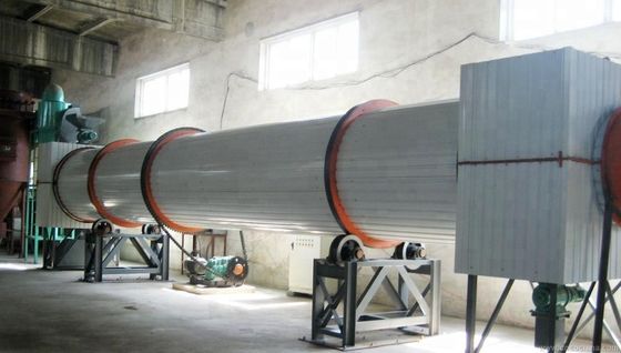 SUS304L Secador rotativo de arena de silicio de tambor 3 para una larga vida útil en la industria minera de energía