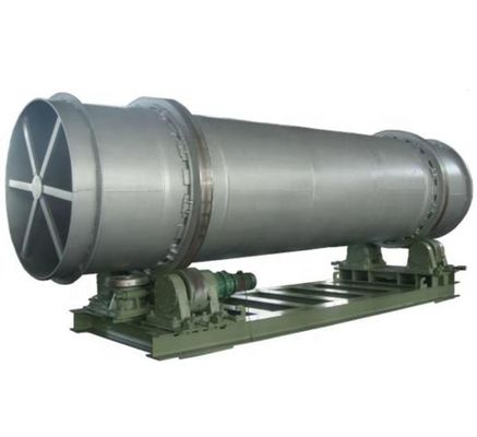 Seca de tambor giratorio con homologación CE para secar arena por debajo de 20-40 mm SUS304L