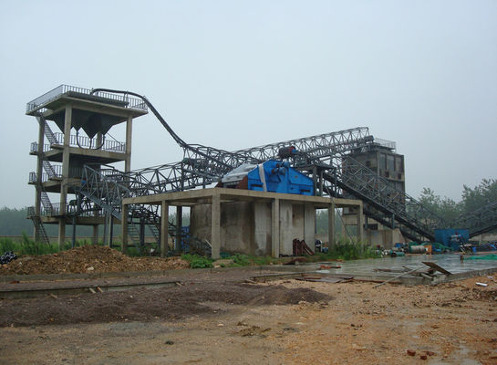 Triturador de cono de alto rendimiento para la línea de producción de arena de vidrio de silicona húmeda