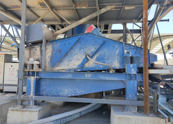 Industria de la minería de energía Vibración circular Grizzly pantallas con deshidratación de arena de silicio