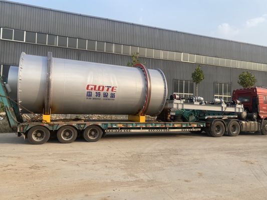 Secador rotativo de tambor de gas de minería energética con bajo consumo de combustible y capacidad de 6-45 t/h