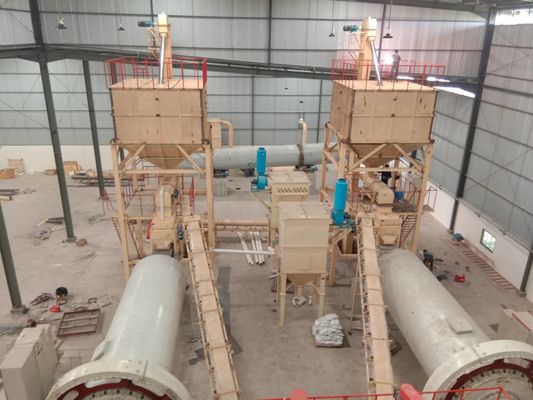 Máquina de molienda de barita de cal de kaolín controlada por PLC para la línea de producción de talco en polvo