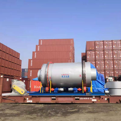Máquina rotativa de aserrín de biomasa de triple paso de gran capacidad de 30 t/h Secadora infrarroja de biomasa