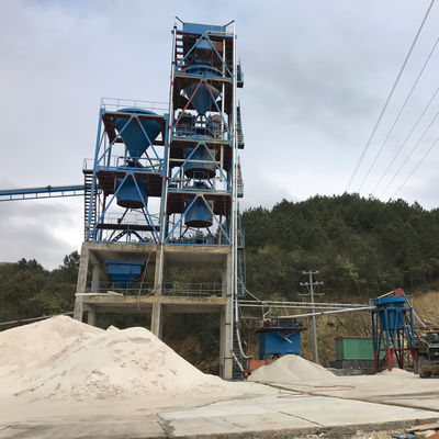 Máquina de fabricación de arena de última generación para la planta de procesamiento de arena de silicio de grado vidrio