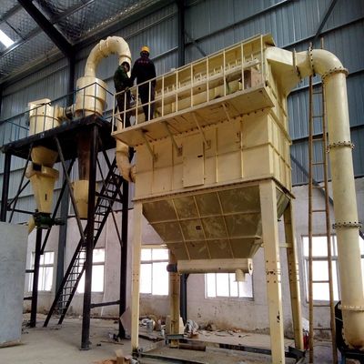 Clasificador de chorros de polvo de feldspato Máquina de separación de aire de molino con larga vida útil