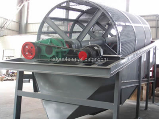 Energía Minería Eficiencia de cribado de alta Mineral Trommel Screen para la arena de silicio Mineros Cerámica suelo