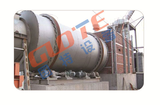 Máquina de secado de tambor de tres cilindros giratorios de temperatura ajustable para una humedad de entrada del 10-15%