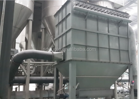 Eficiencia del 99% Clasificador de polvo seco para cenizas volantes de 220V/380V de voltaje y gran capacidad