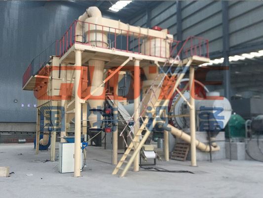 Separador esprial 325 malla de polvo seco 2-150 micrones clasificador de aire para clasificación vertical