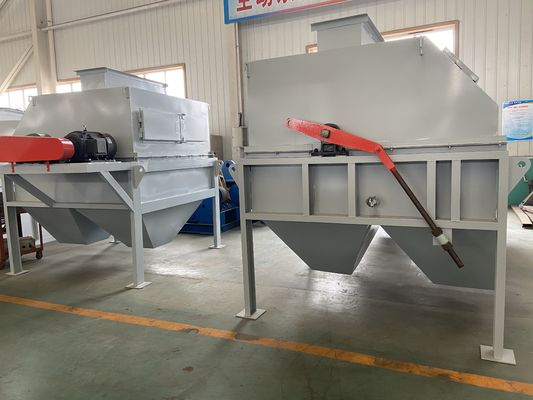 Purificación de arena de cuarzo refractario 600-800 mm separador magnético automático de dia de rodillo