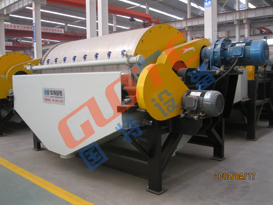 Separador de tambor magnético permanente CTB de 5 a 10 t/h para minería y procesamiento de minerales