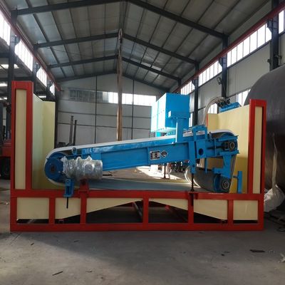 Separación magnética de tipo cinturón de alta inclinación para molienda automática de arena de silicio
