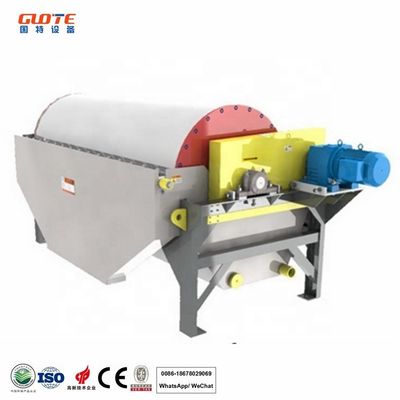 350 KG Tambor rotativo automático para la separación magnética húmeda de mineral tostado de pirrotita