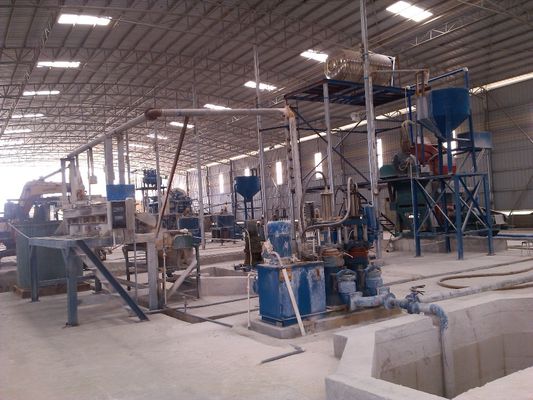 Máquina para la fabricación de arena con separador por gravedad para el procesamiento de mineral de hierro