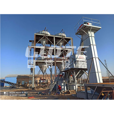 Instalaciones automáticas de trituración de arena para maquinaria de construcción y línea de producción de acero al carbono