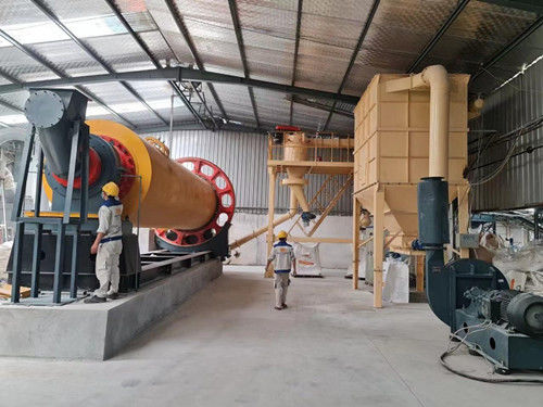 Molino de bolas de arena de silicio de alta pureza de 1 a 50 T/H para experimentación y investigación en laboratorio
