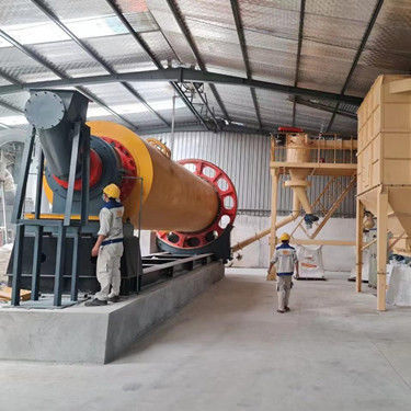 710-1500 r/min Velocidad de rotación del soplador Molino de bolas de molienda de piedra de molienda de gran pureza