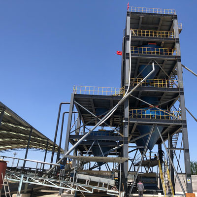 Planta de proceso de molienda de arena de silicio para el lavado y clasificación de arena de grado vidrio