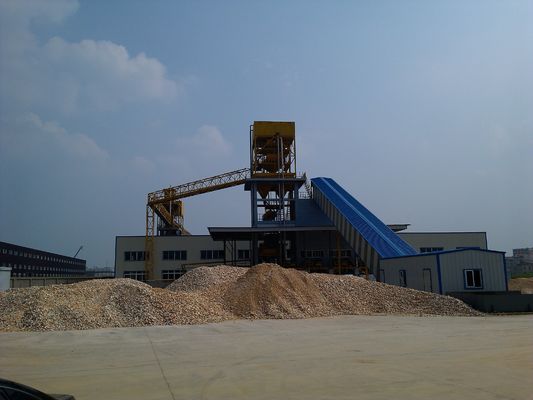 Máquina de producción de arena de cristal de piedra de cuarzo para el procesamiento de mineral
