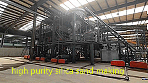 Máquina de procesamiento de arena de vidrio flotante Máquina de lavado de arena con extracción de energía del motor de CA