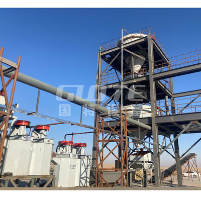 Máquina de procesamiento de arena de vidrio de alta capacidad de 0-100 tph para la planta de lavado de arena de silicio de cuarzo