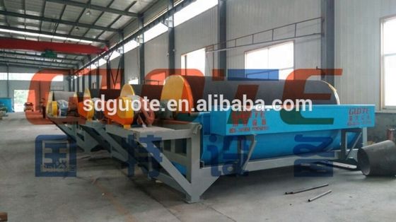 2350 KG Proceso húmedo Separador de minerales de baja intensidad Separador de tambor magnético seco con Gauss