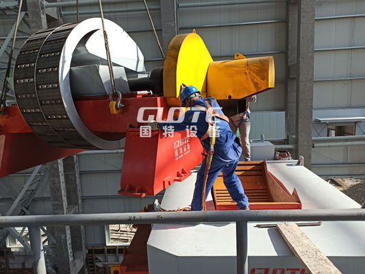 Separación magnética húmeda para feldespato con anillo vertical de alto gradiente