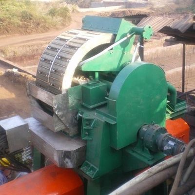 Separación magnética húmeda de doble anillo vertical de alto gradiente con velocidad del cilindro de 45 r/min