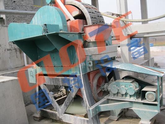 Concentración de mineral de hierro con separador magnético húmedo a motor 400*600 mm Tamaño del cilindro