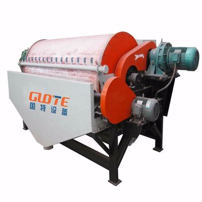 2023 GUOTE Separador de tambor magnético permanente húmedo de corriente semicontadora 400*600 mm Tamaño del cilindro