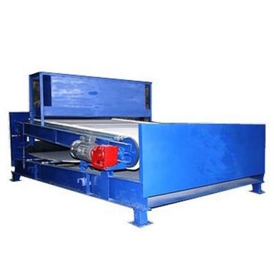 Velocidad de banda 2-8 r/min y capacidad 2-25 t/h