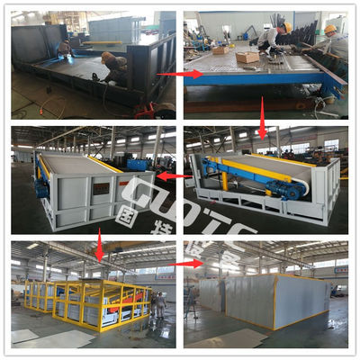 Capacidad de extracción de energía 8-35t/h 4500GS Separador magnético con cinta transportadora profesional