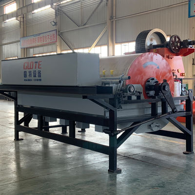 Separador de tambor magnético húmedo de 1-220 t/h para ilmenita en material de acero al carbono