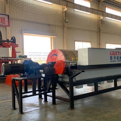 Separador de tambor magnético húmedo de 1-220 t/h para ilmenita en material de acero al carbono