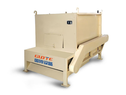 Weifang Guote Mining Equipment Co. Motor Tipo seco de rolamento de arena de silicio separador magnético