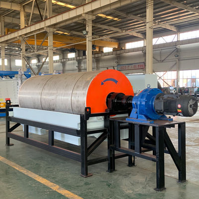Precisión separador de tambor magnético húmedo con imán permanente 1-220 t/h Capacidad